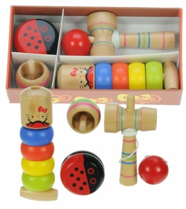 Wooden Toys - Kendama Set  (Pack Size 10)